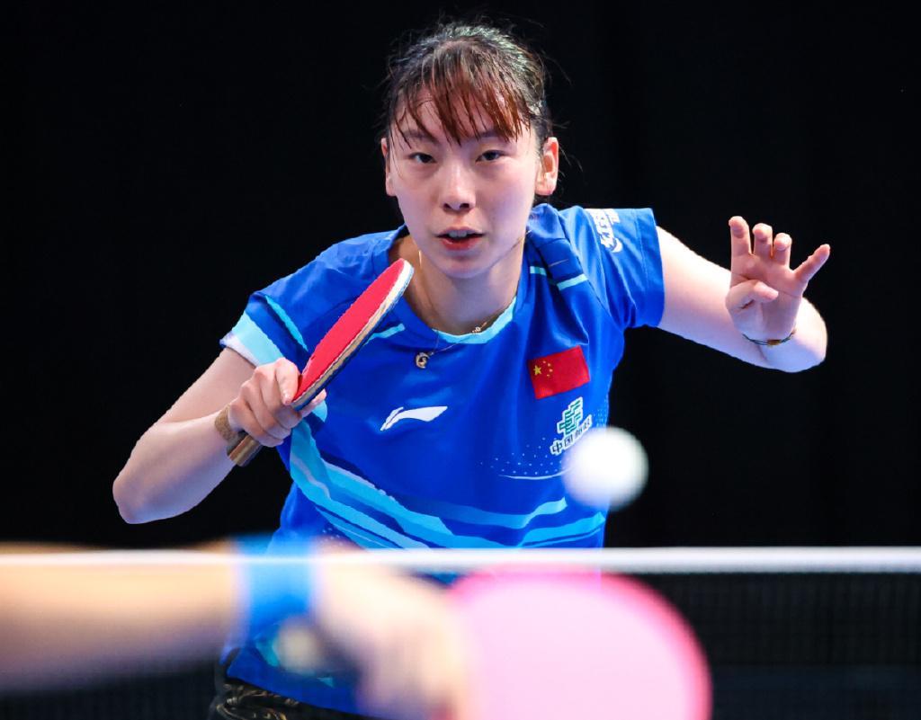 九游体育app下在-恭喜！中国女乒22岁新星崛起冲冠：女削接班人追赶韩莹桥本？