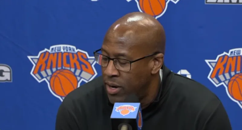 九游体育登录入口-迈克-布朗采访全文：我们的对抗表现断断续续，必须做得更好